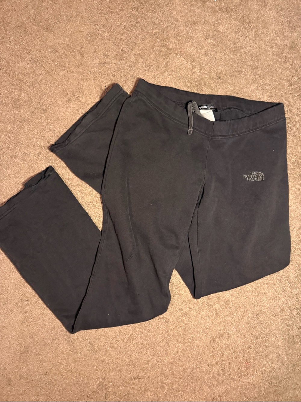 The North Face Men's Black Jogger Sweatpants with Logo